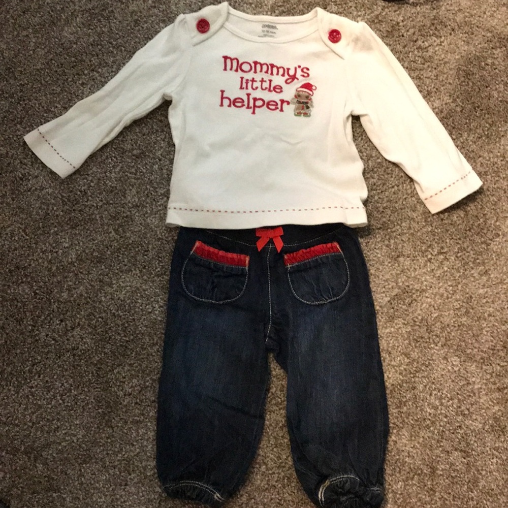 Gymboree Christmas outfit